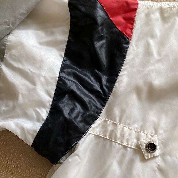 Vintage Racing Jacket Right Guard Halfway Challenge Windbreaker Bomber Mens Sz L - Picture 4 of 14
